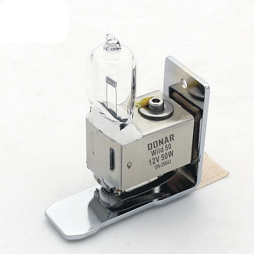Лампа галогенная DONAR 50W 12V (для микроскопов Leica Wild 50W 12V, HLX 4643/384-643)