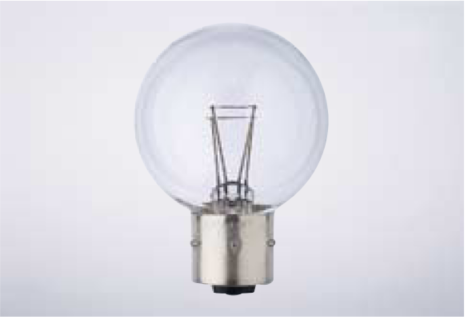 Лампа сигнальная Dr. Fischer 7.5V 10/10W BA21d-4 S.50x73 klar