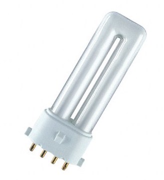 Лампа энергосберегающая КЛЛ OSRAM DULUX S/E 9W/840 2G7