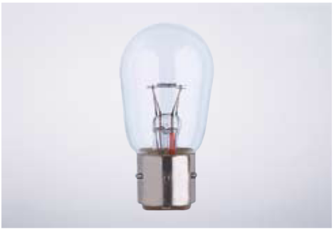 Лампа сигнальная Dr. Fischer 12V 20/20W BA21d-4 34x72.5 klar