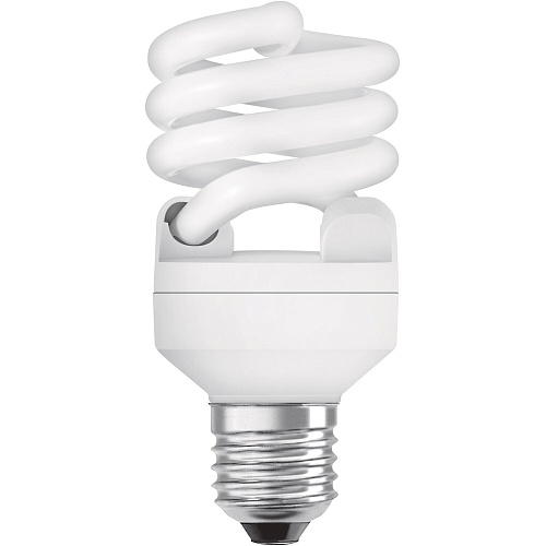 Лампа энергосберегающая КЛЛ OSRAM Mini twist DST MTW 23W/827 E27 220-240V
