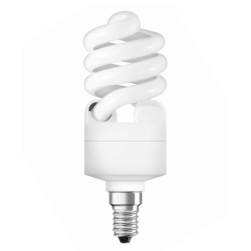 Лампа энергосберегающая КЛЛ OSRAM Micro Twist DSST MCTW 12W/827 E14 220-240V