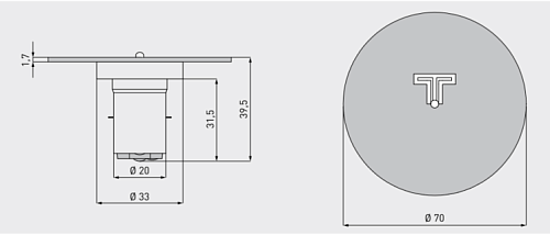 Лампа сигнальная Dr. Fischer LED trafficsignal 12V AC 3W Ba20s rot