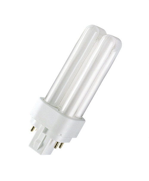 Лампа энергосберегающая КЛЛ OSRAM DULUX D/E 13W/830 G24Q-1
