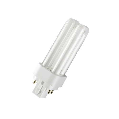 Лампа энергосберегающая КЛЛ OSRAM DULUX D/E 26W/840 G24Q-3