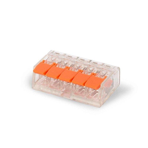 Клемма соединительная LightBest LBW 221-415 5-ти проводная 0.08-4 мм