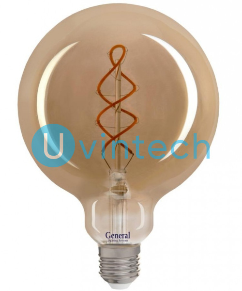 Лампа филаментная General GLDEN-G125DSS-6-230-E27-1800