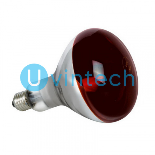 Лампа инфракрасная LightBest ERK R125 250W E27 Red (ИКЗК 250Вт)